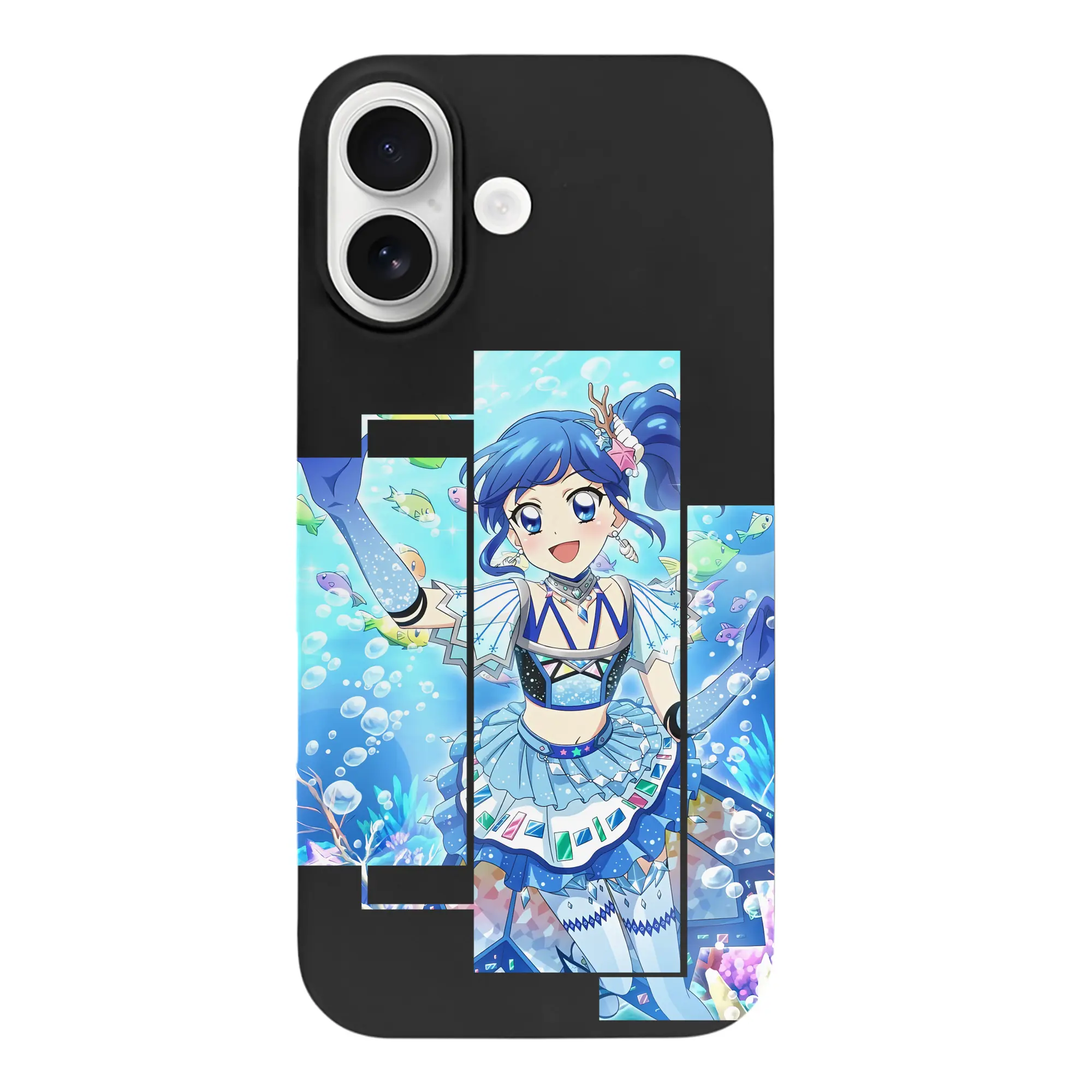 アイカツ グッズ 霧矢 あおい - iPhone 17 シリーズ シリコンケース 薄型 耐衝撃 指紋防止 ソフトタッチカバー 精密フィット 傷防止 保護ケース iPhone 17/17 Air/17 Pro/17 Pro Max 対応